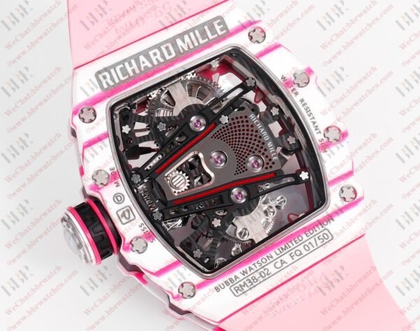 Richard Milner has launched the RM 38-02 model with a pink theme and a design. - Image 9