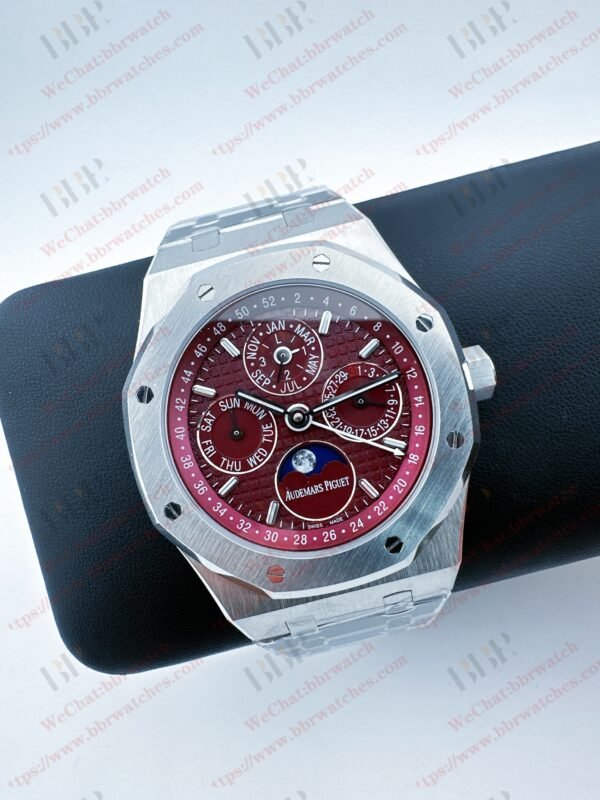 BBR Audemars Piguet Royal Oak Series, a complex-function perpetual calendar wristwatch. Model: 26574ST.OO.1220ST.03 - Image 3