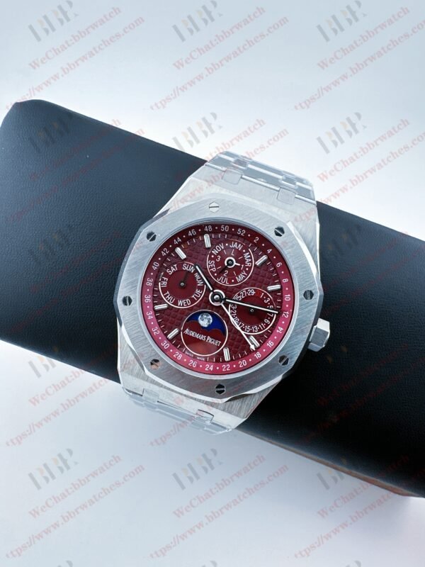 BBR Audemars Piguet Royal Oak Series, a complex-function perpetual calendar wristwatch. Model: 26574ST.OO.1220ST.03 - Image 6
